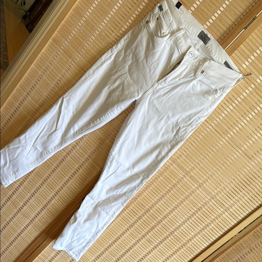 Citizens Of Humanity White Ankle Jeans